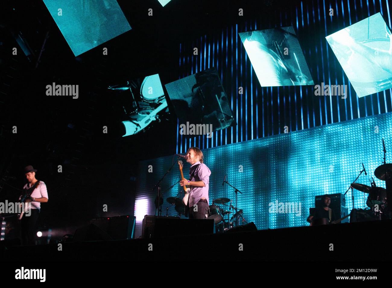 Coachella - Radiohead in Konzert Stockfoto