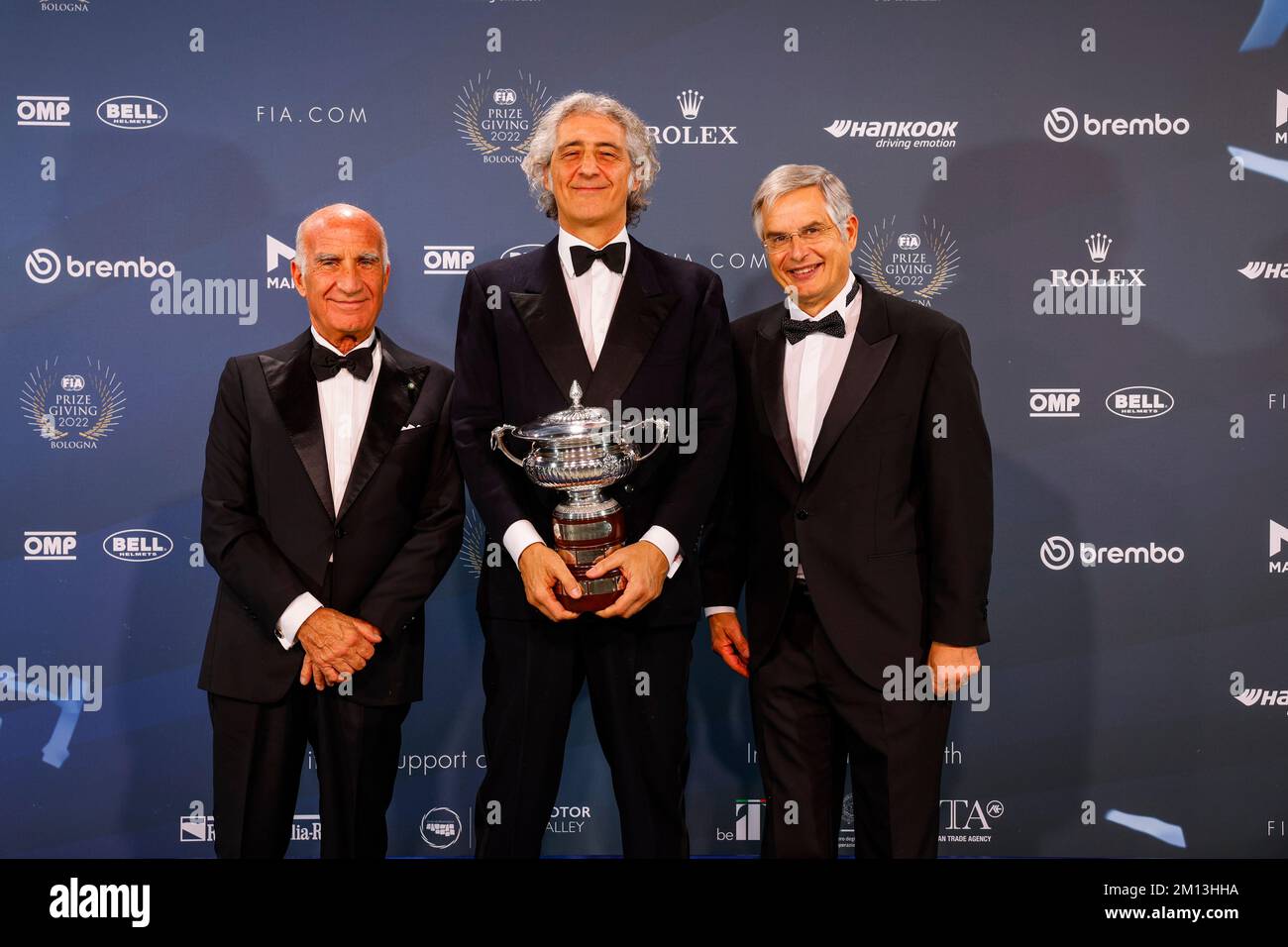 Benedetto Camerana, Portrait, FIA-Gründungsmitglied-Heritage Cup anlässlich der Preisverleihung 2022 auf der Bologna Fiere am 9. Dezember 2022 in Bologna, Italien - Photo Frédéric Le Floc’h / DPPI Stockfoto