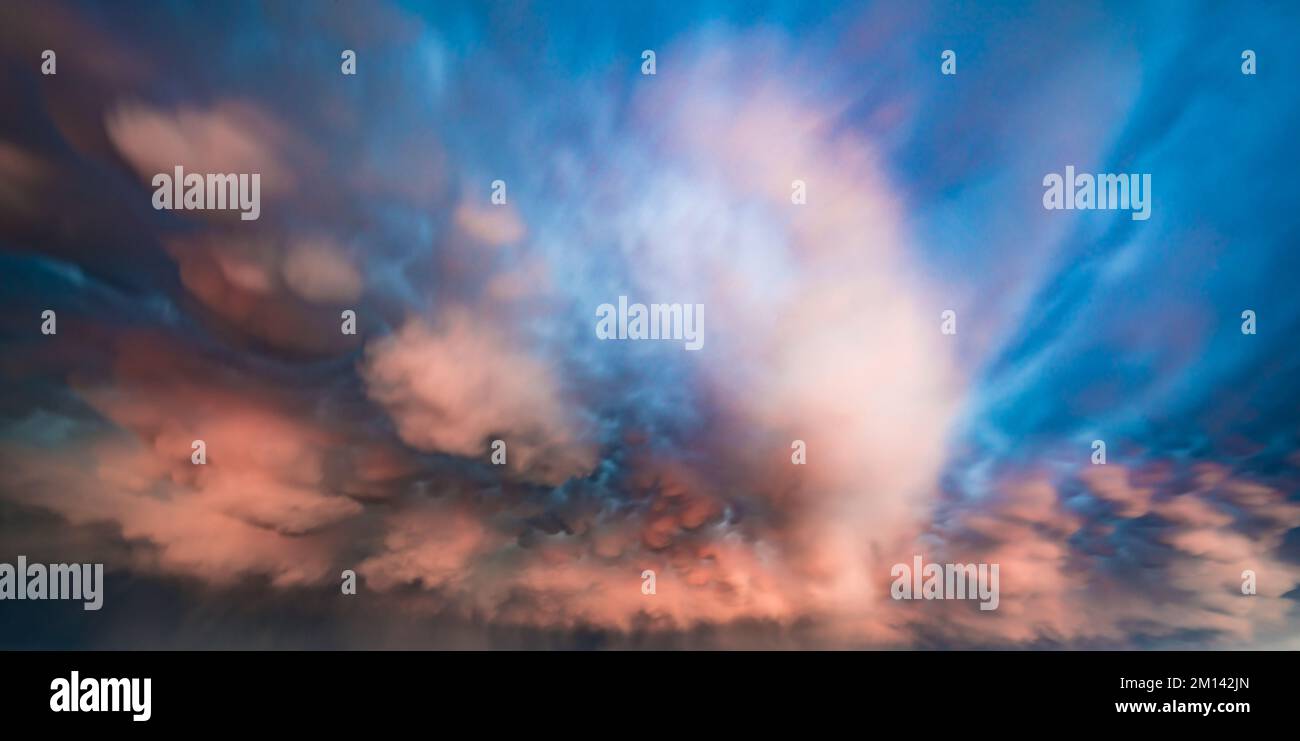 Gewitterwolken Stockfoto