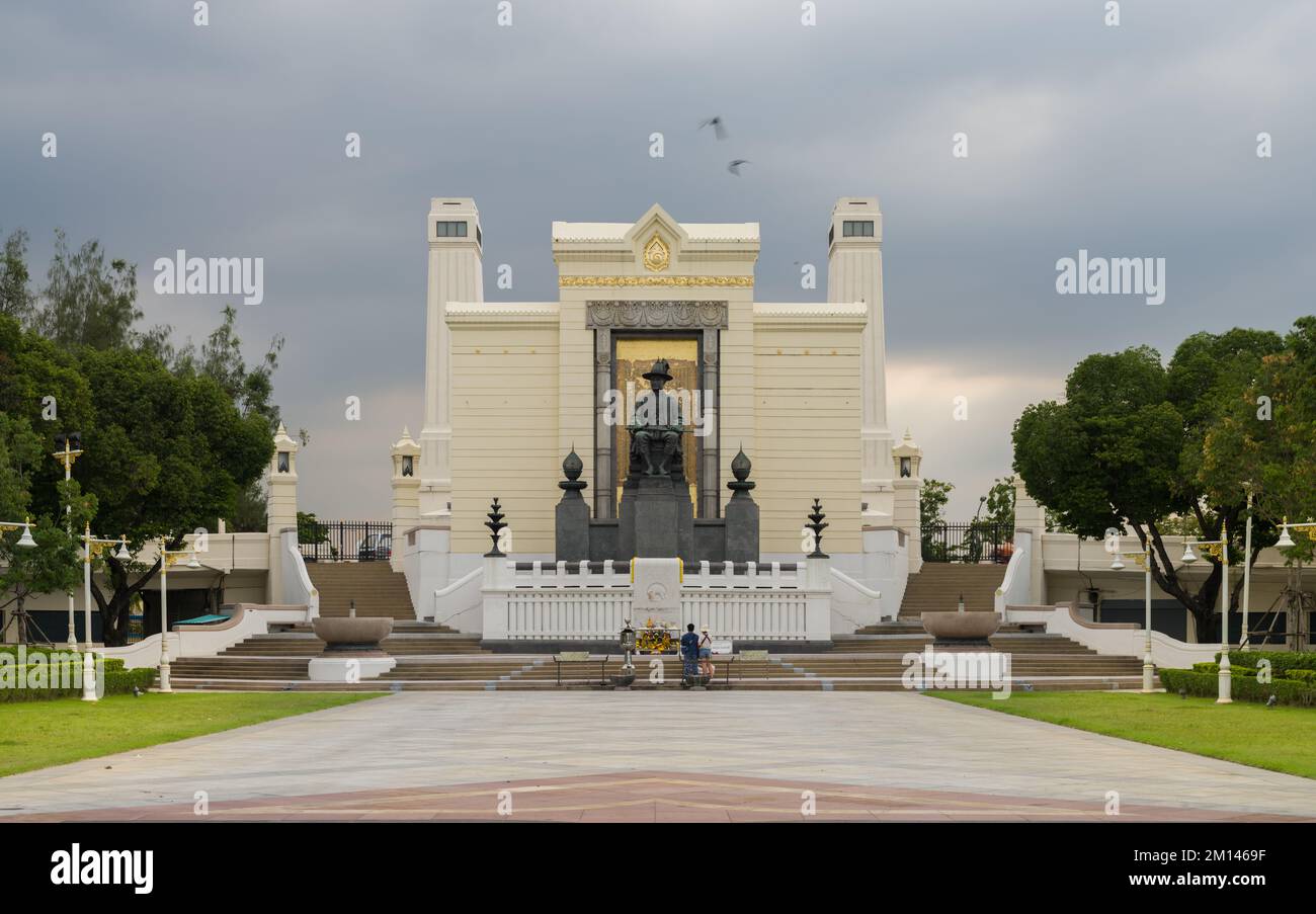 Bangkok, Thailand. 9. Dezember 2022; König Rama I Monument. Bangkoks wichtige Touristenziele Stockfoto