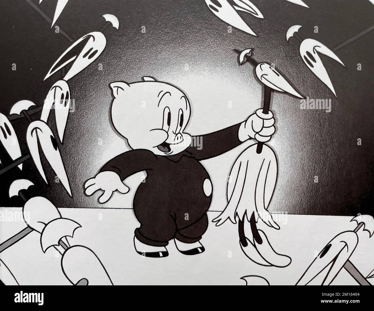SCHWEINEFLEISCH IN WACKYLAND 1938 Warner Bros, Pictures Cartoon Stockfoto