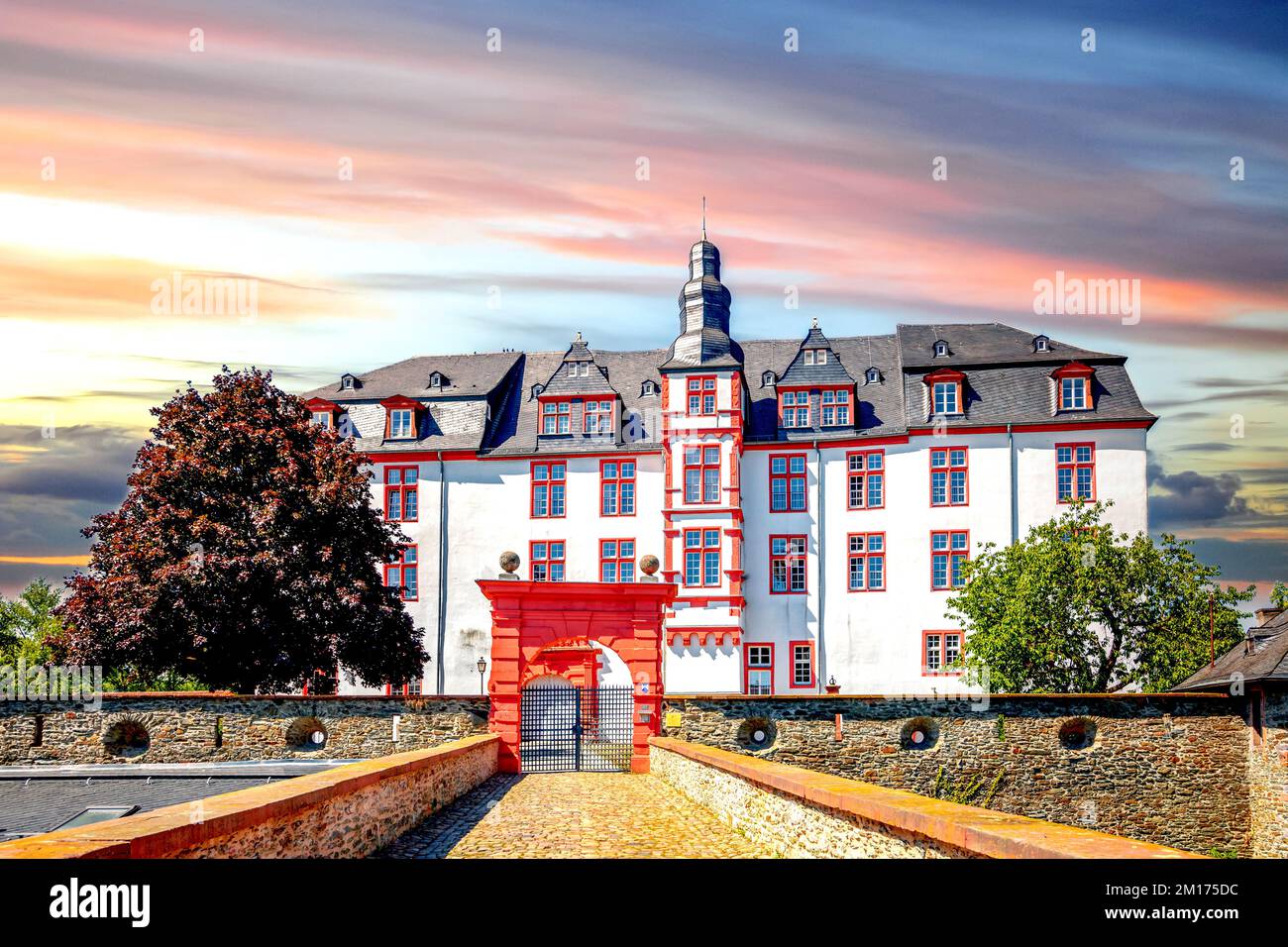 Schloss von Idstein, Hessen, Deutschland Stockfoto