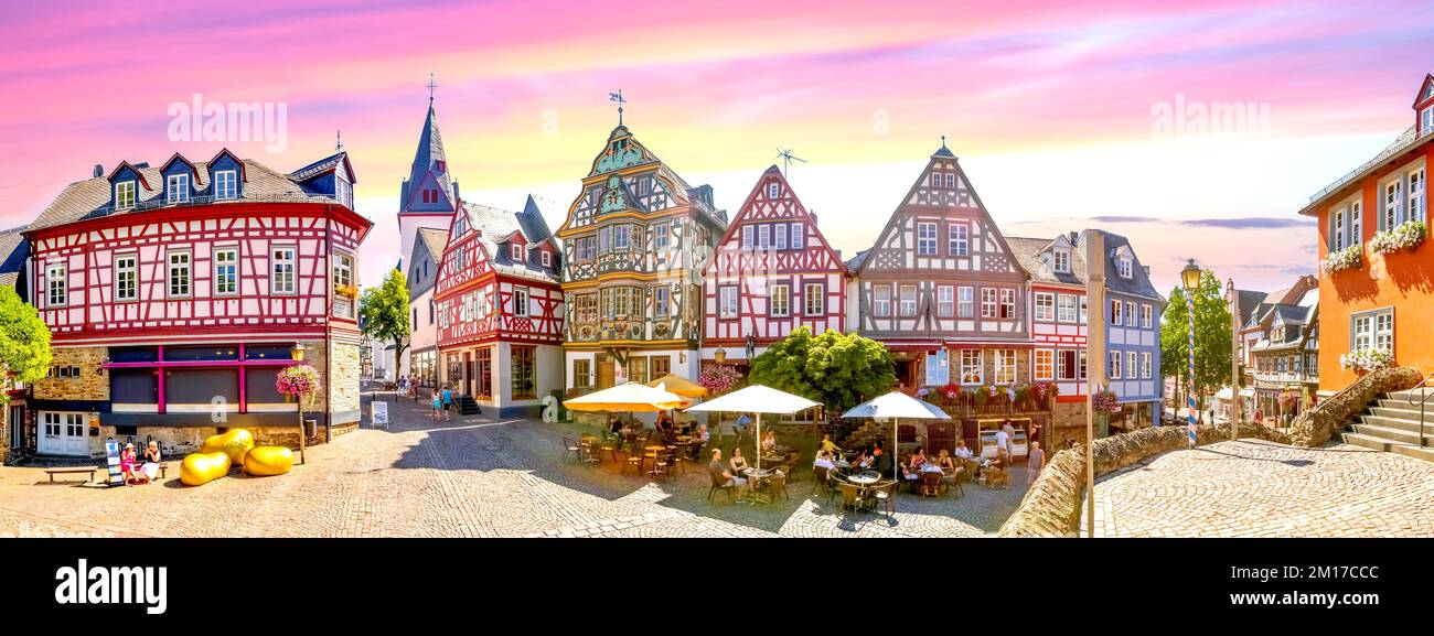 Altstadt von Idstein, Hessen, Deutschland Stockfoto