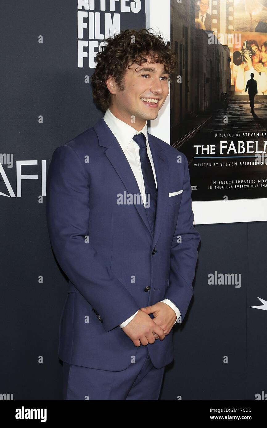 AFI Fest - The Fabelmans Screening auf dem TCL Chinese Theater IMAX am 2022. November in Los Angeles, CA, mit Gabriel LaBelle, wo: Los Angeles, Kalifornien, USA, wenn: 07. November 2022 Guthaben: Nicky Nelson/WENN Stockfoto