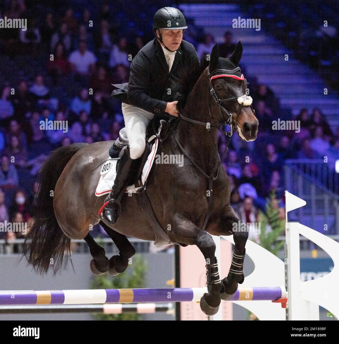 Genfer Schweiz, 12/11/2022: Andreas Hugeness und Larome der Schweiz während Rolex Grand Slam 2022. Kredit: Eric Dubost/Alamy Live News Stockfoto