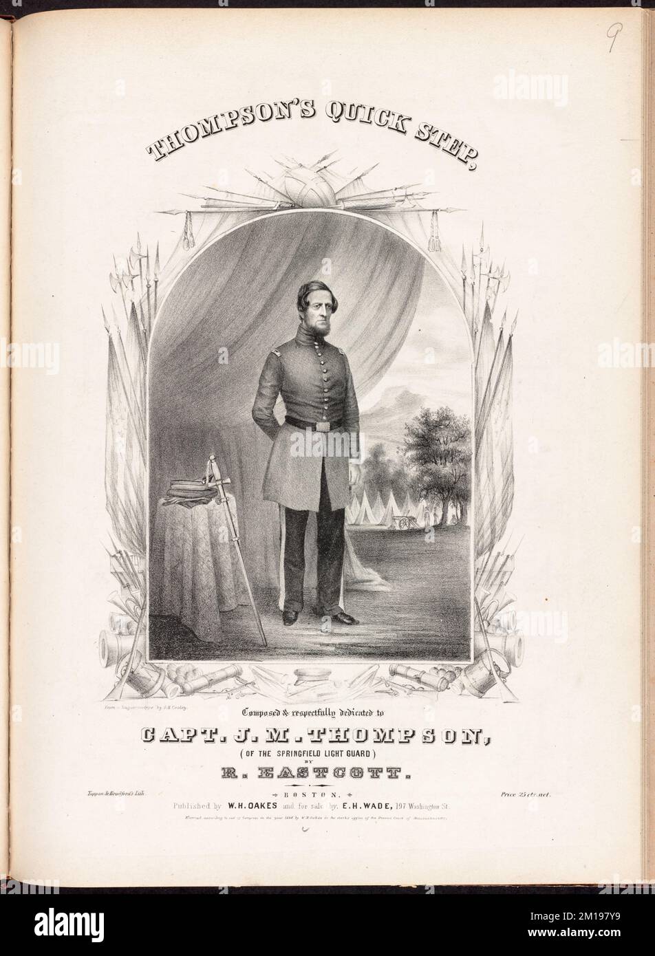 Thompsons schneller Schritt, Stockfoto