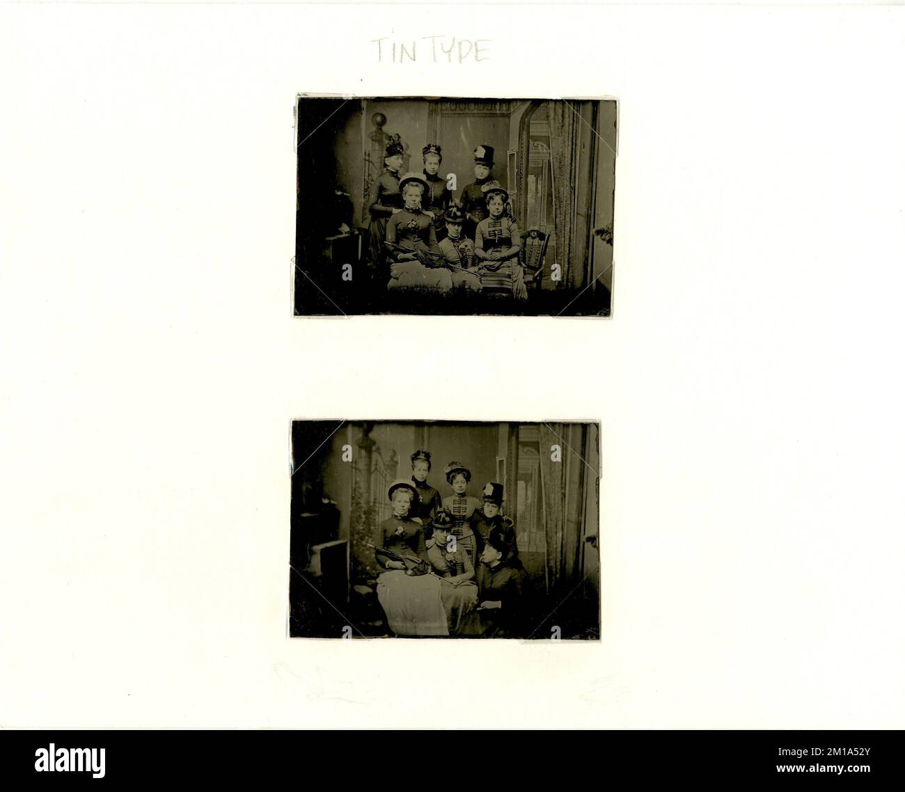 Zwei Arten von Studenten, Studenten, Massachusetts Normal Art School Stockfoto