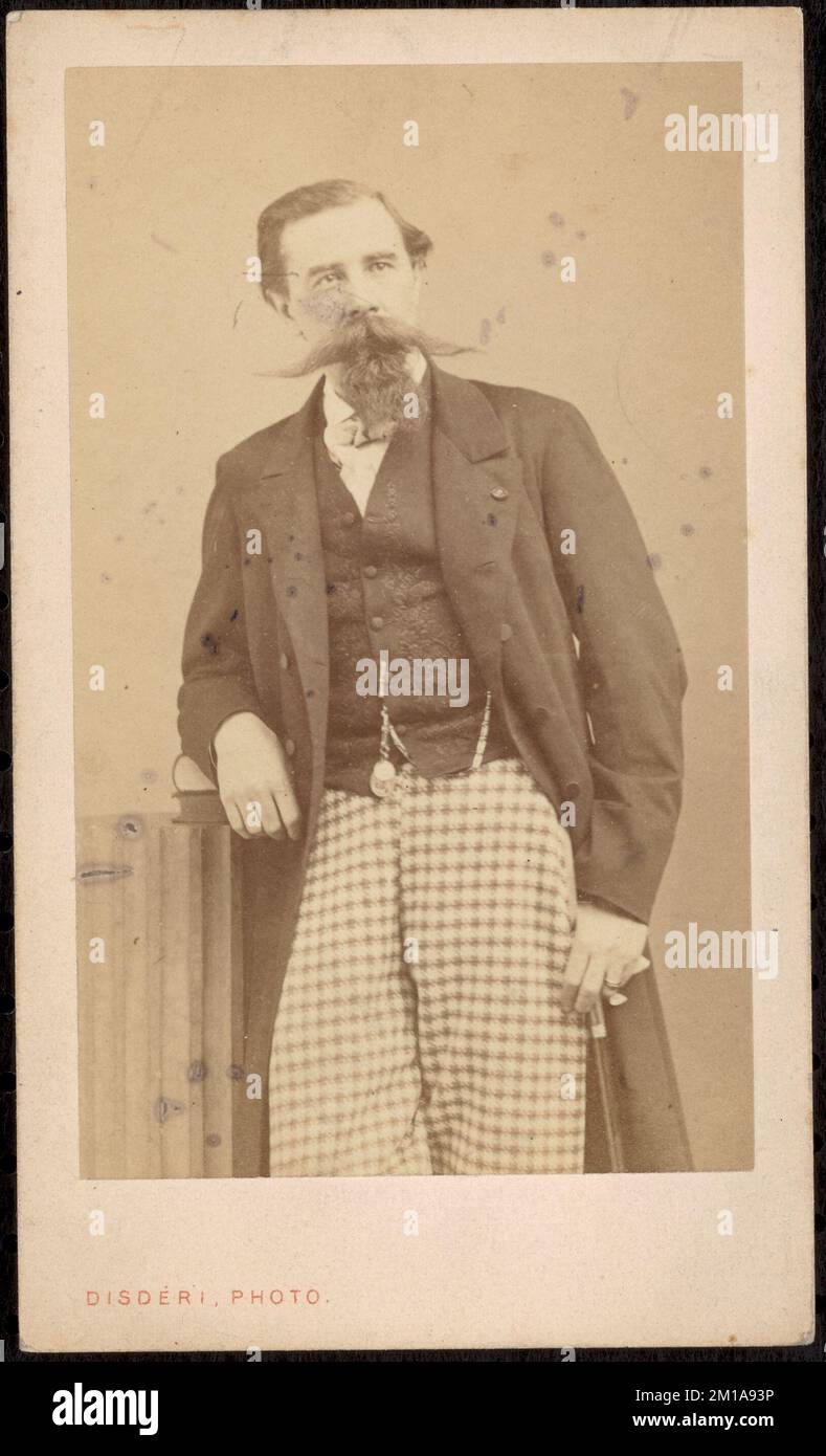 Unidentifizierter Mann, Alexandre Benois Collection Stockfoto