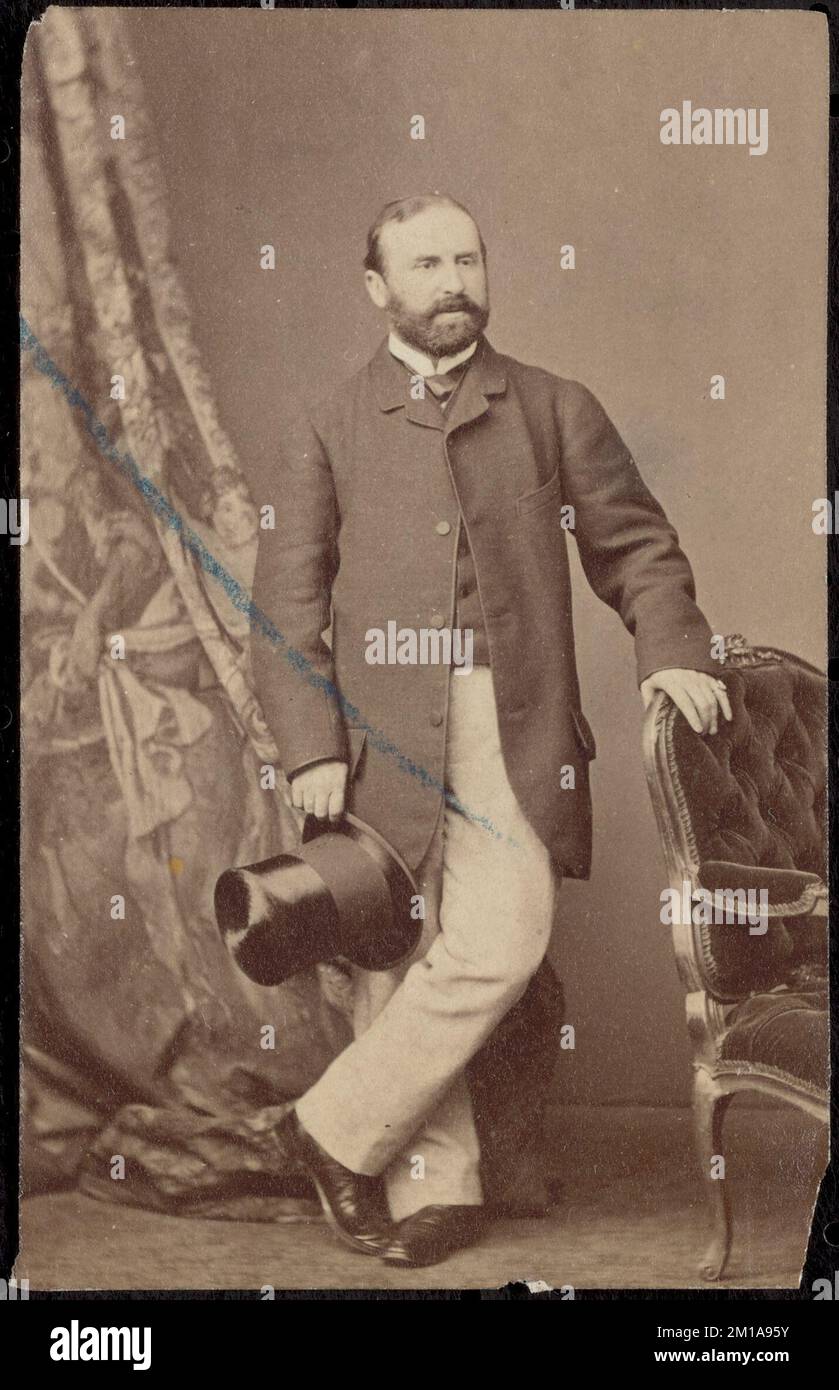 Unidentifizierter Mann, Alexandre Benois Collection Stockfoto