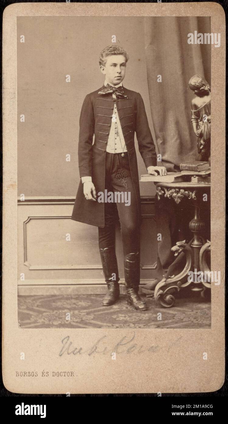 Unidentifizierter Mann, Alexandre Benois Collection Stockfoto