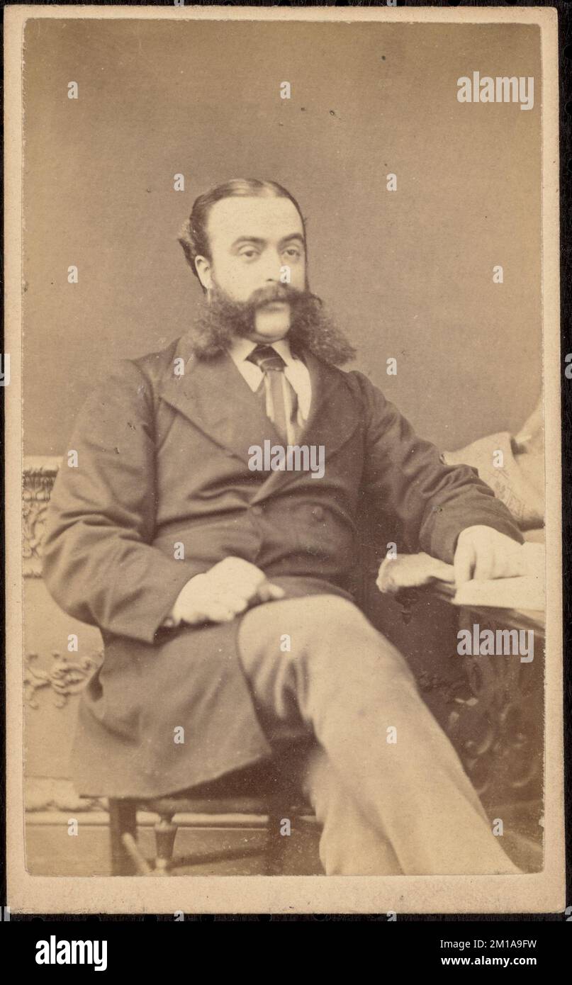 Unidentifizierter Mann, Alexandre Benois Collection Stockfoto