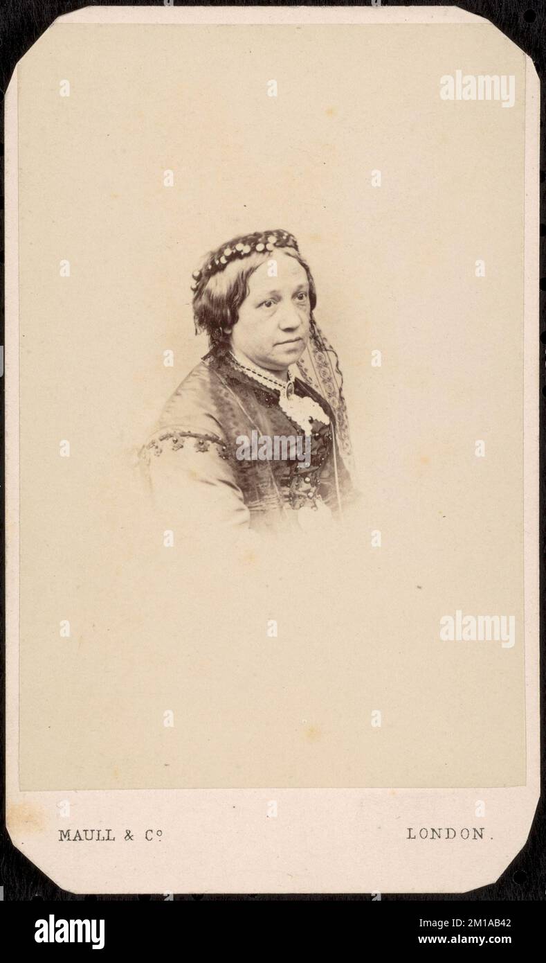 Nicht identifizierte Frau, Alexandre Benois Collection Stockfoto