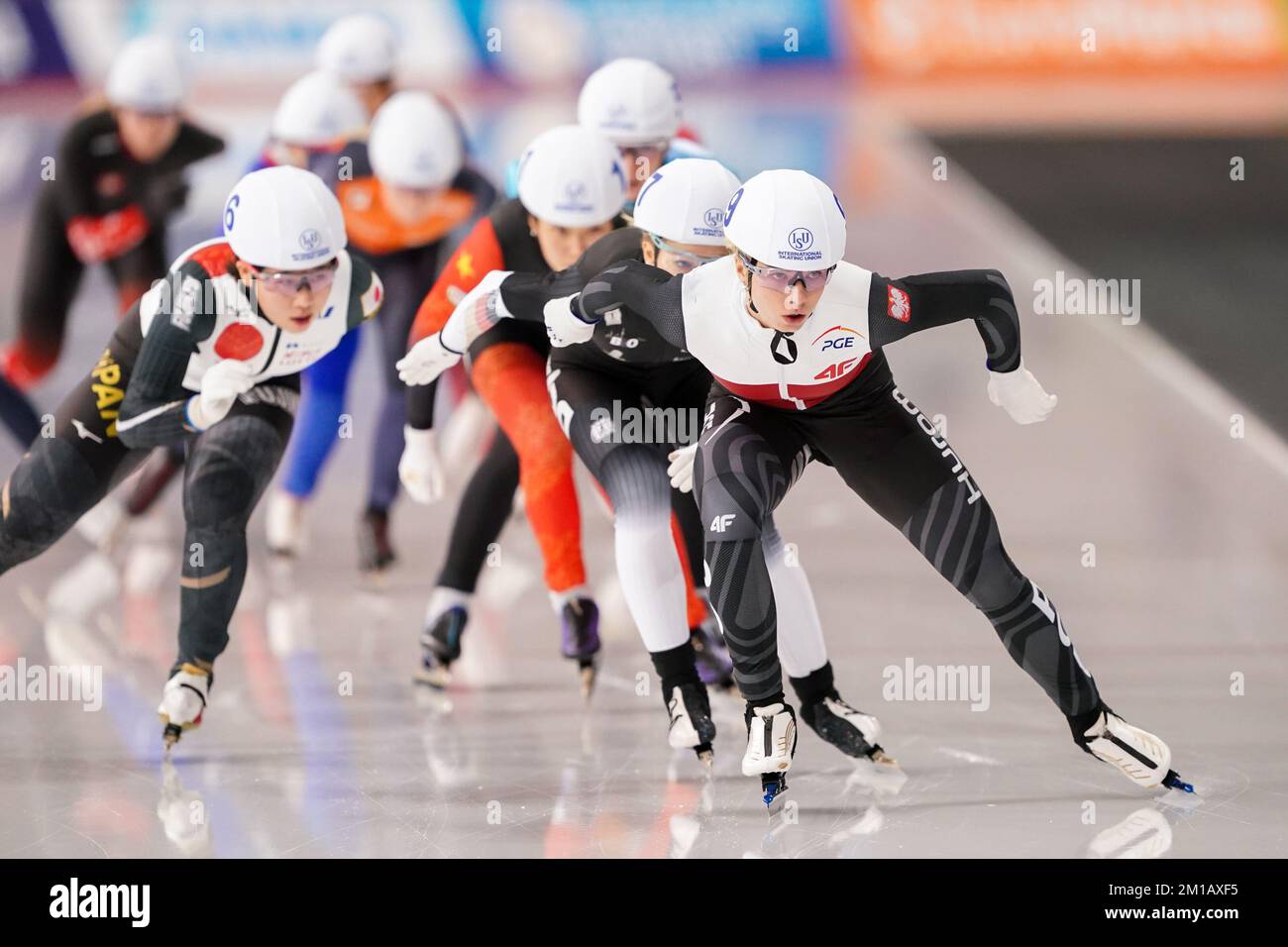 CALGARY, KANADA DEZEMBER 11 Polnische Karolina Bosiek tritt am 11