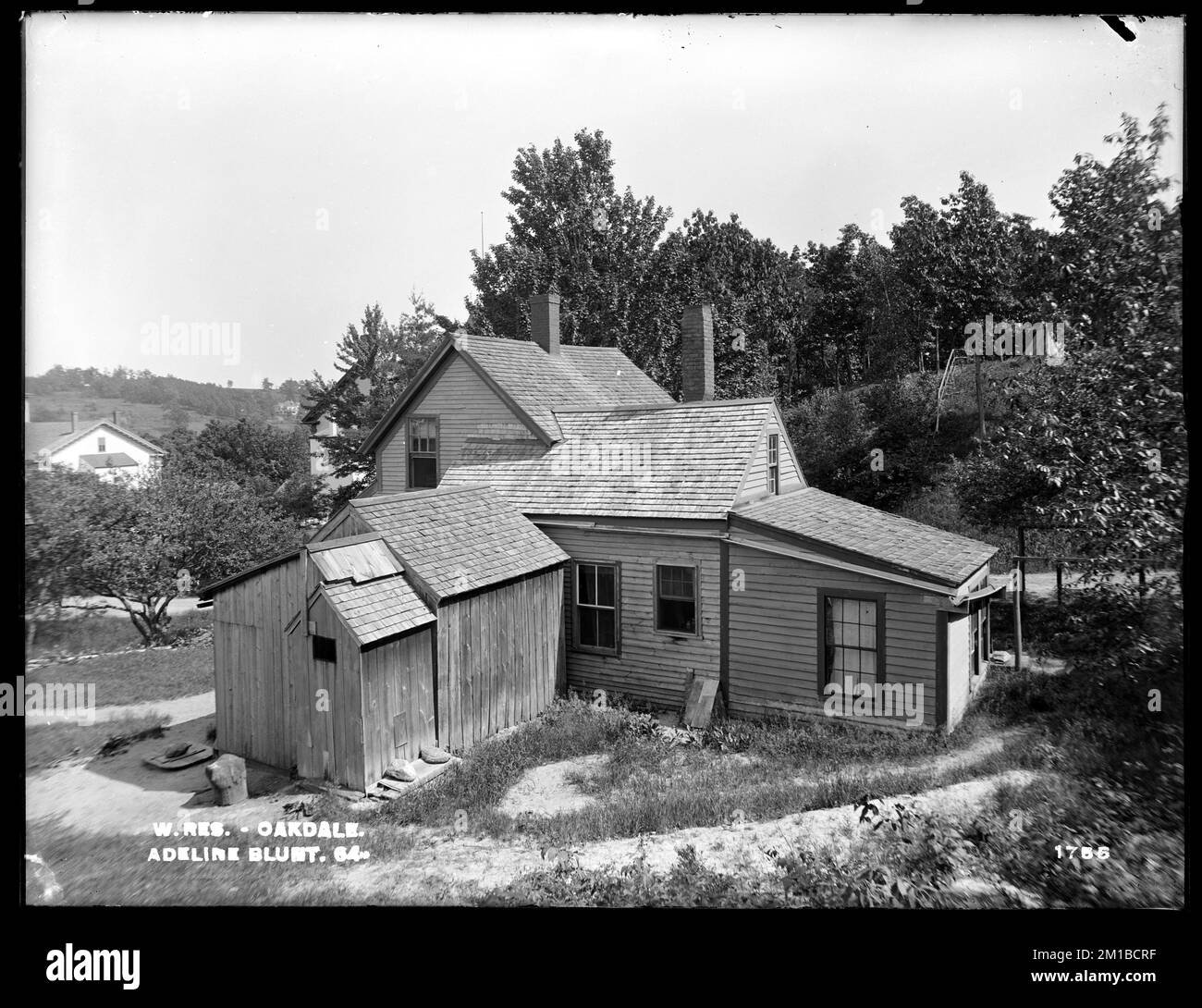 Wachusett Reservoir, Adeline Blunts Haus, auf der nördlichen Seite der