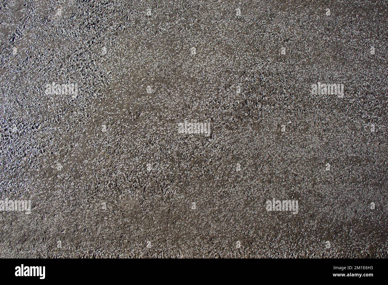 Muster auf ein frisch gezapftes Betonoberfläche Stockfoto