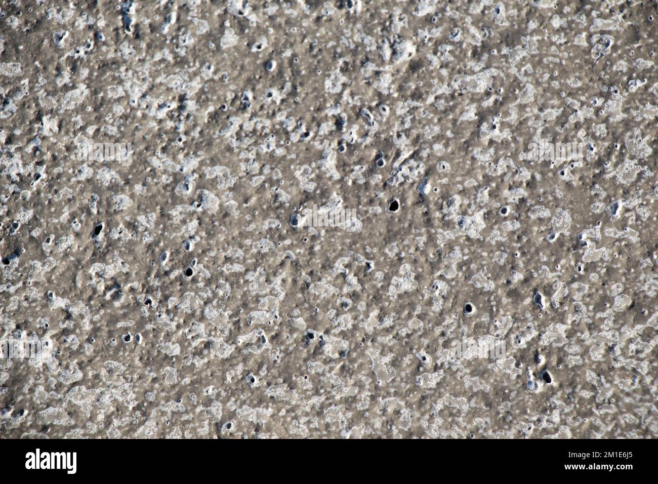 Muster auf ein frisch gezapftes Betonoberfläche Stockfoto