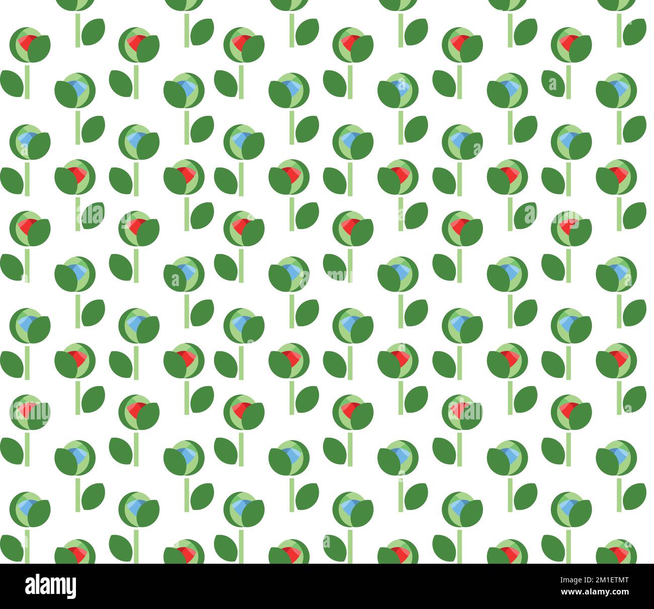 Modernes, nahtloses geometrisches Muster. Digital gezeichnete Darstellung. Kann als Textildesign für andere Stoffe, Tapeten, Karten, Einladungen oder Dekorationen verwendet werden Stock Vektor