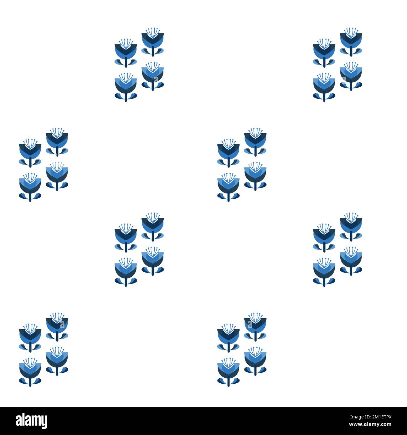 Modernes, nahtloses geometrisches Muster. Digital gezeichnete Darstellung. Kann als Textildesign für andere Stoffe, Tapeten, Karten, Einladungen oder Dekorationen verwendet werden Stock Vektor