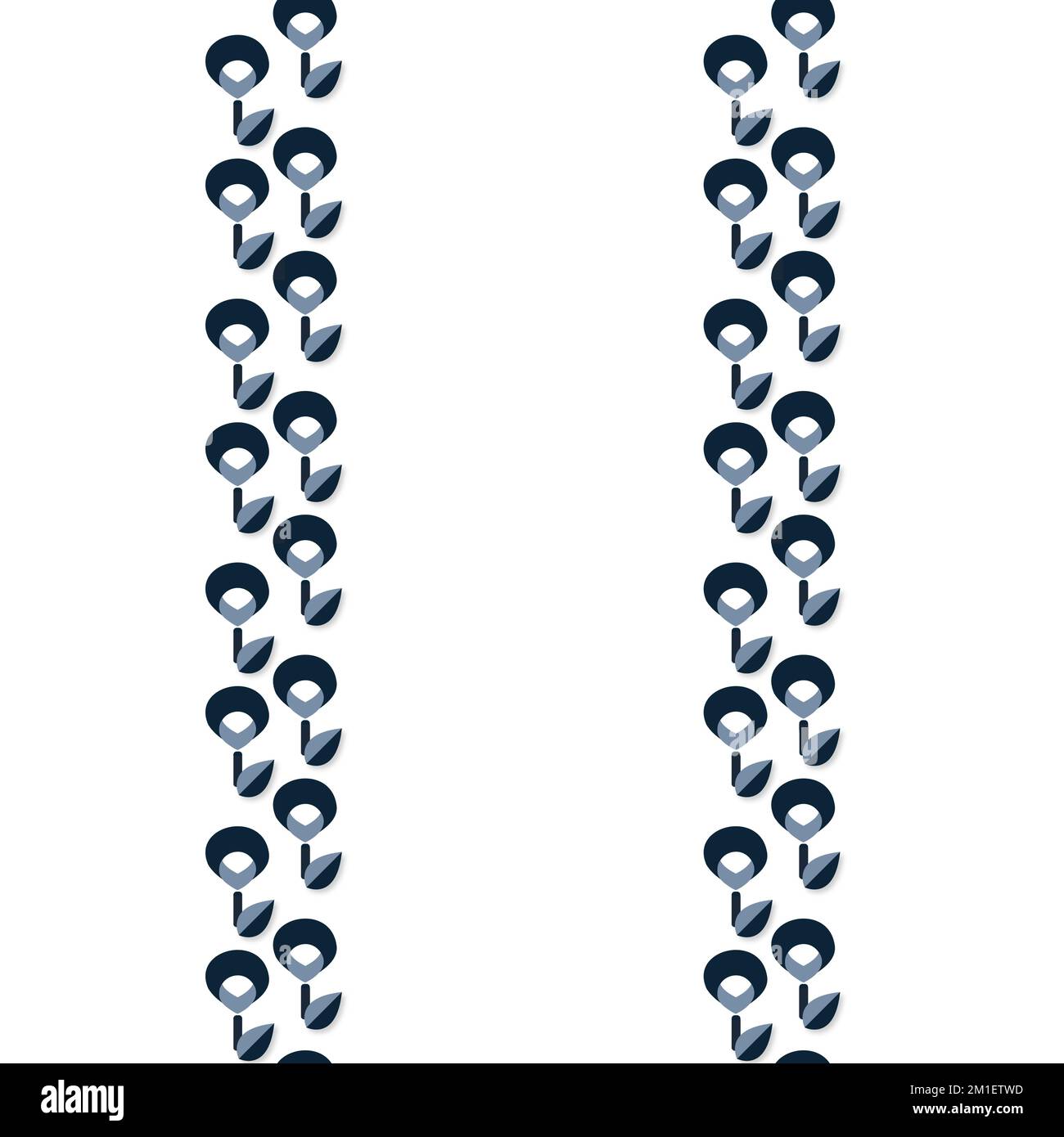 Modernes, nahtloses geometrisches Muster. Digital gezeichnete Darstellung. Kann als Textildesign für andere Stoffe, Tapeten, Karten, Einladungen oder Dekorationen verwendet werden Stock Vektor