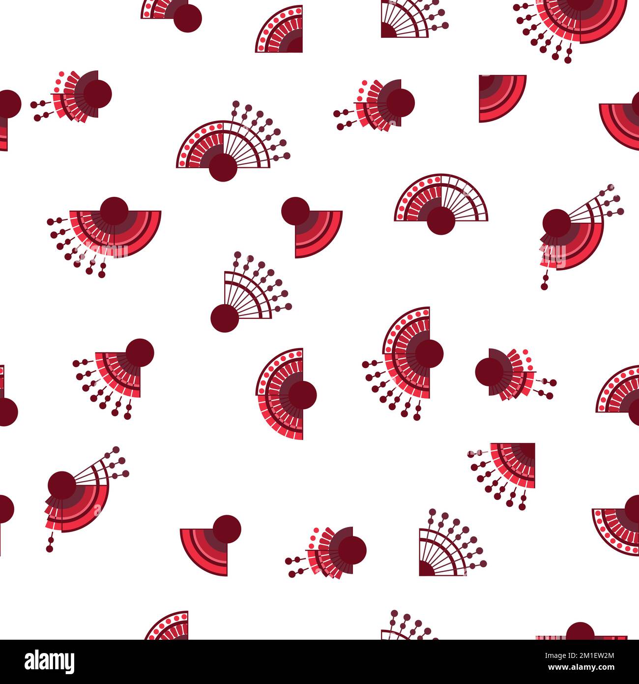 Modernes, nahtloses geometrisches Muster. Digital gezeichnete Darstellung. Kann als Textildesign für andere Stoffe, Tapeten, Karten, Einladungen oder Dekorationen verwendet werden Stock Vektor