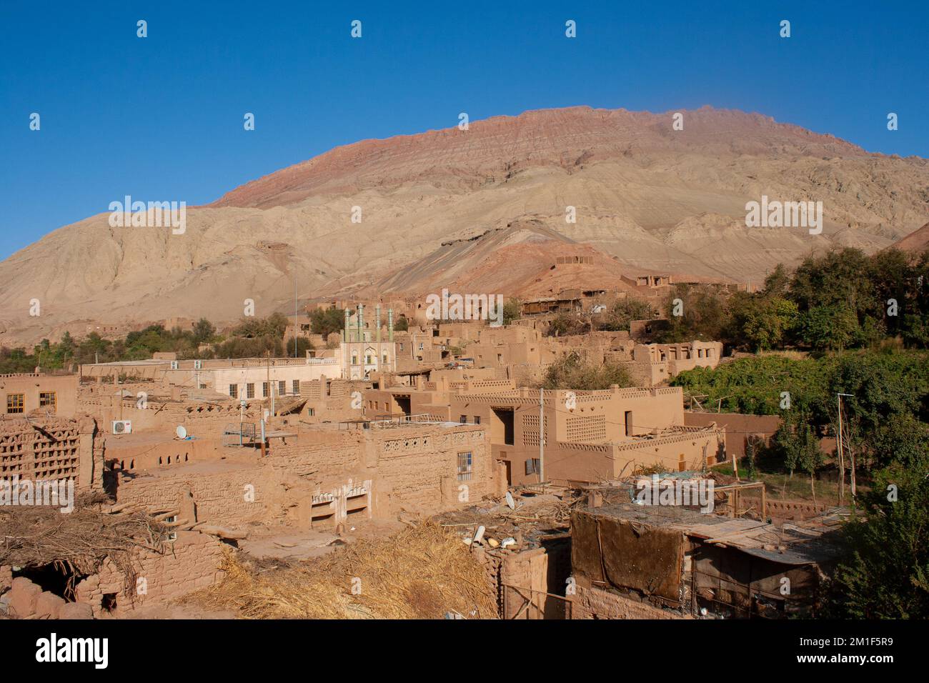 Tuyugou-Tal in Turpan Xinjian China Stockfoto