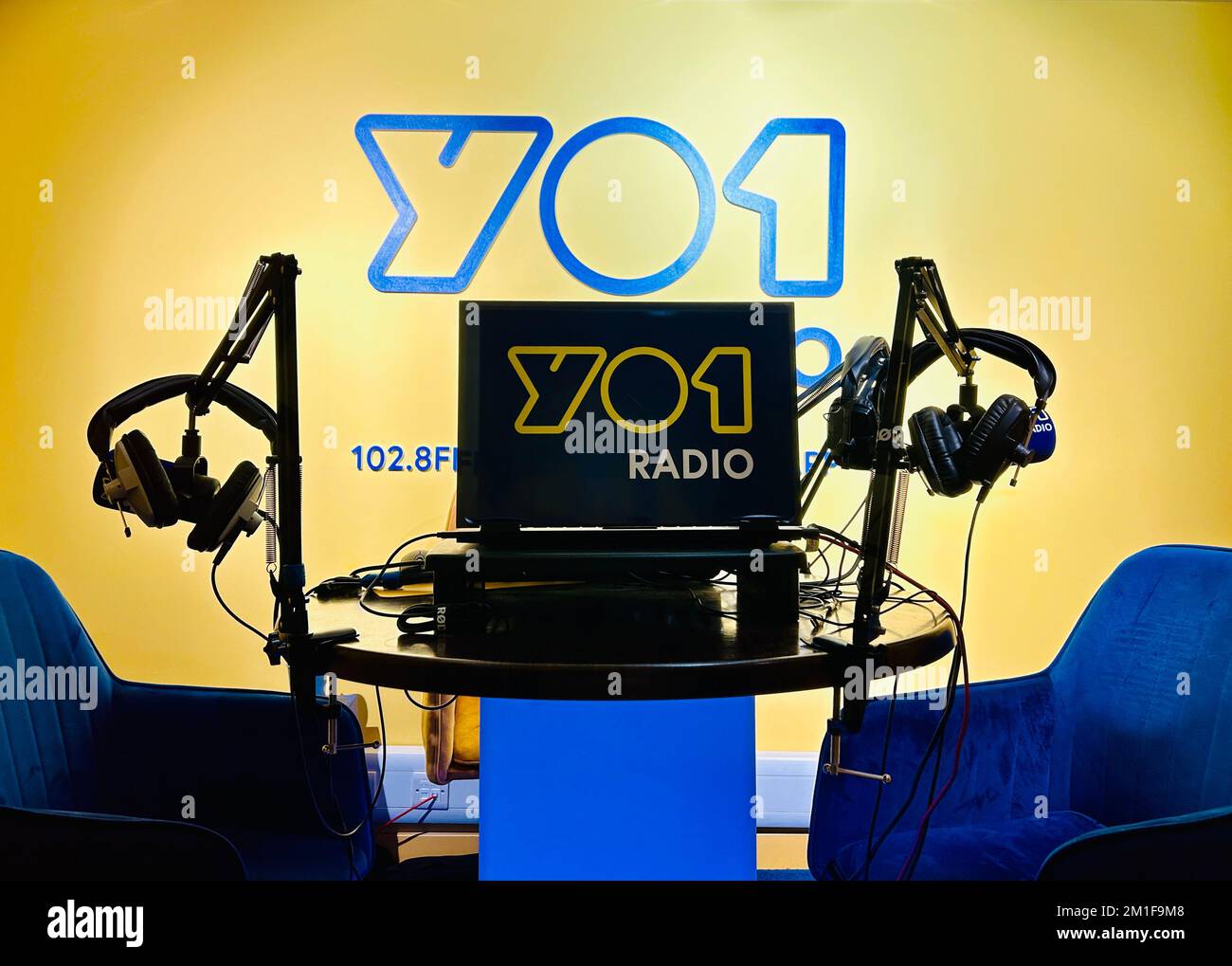 YO1 Yorker Radiosender Stockfoto