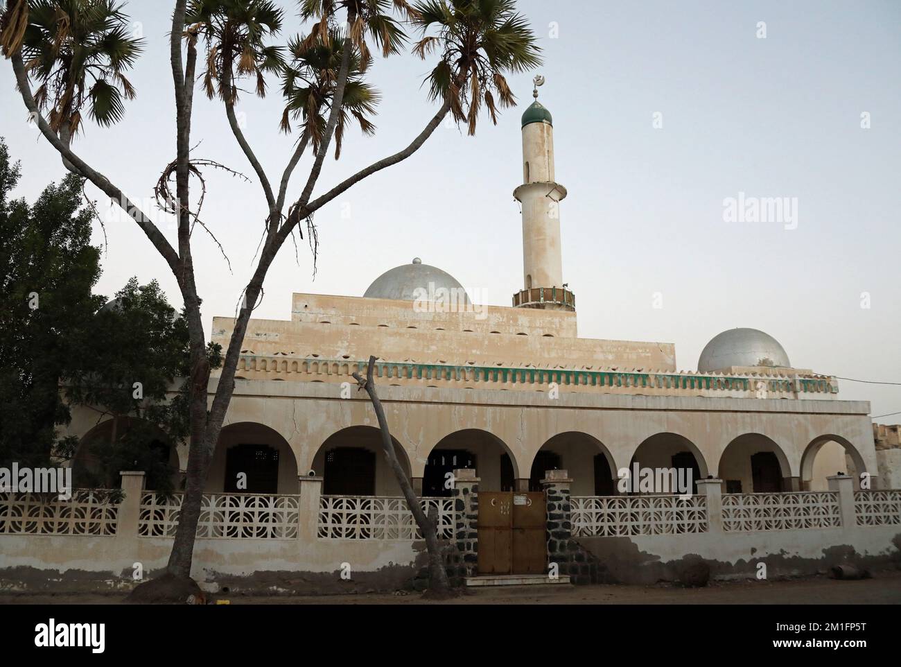 Scheich-Hanafi-Moschee in Massawa Stockfoto