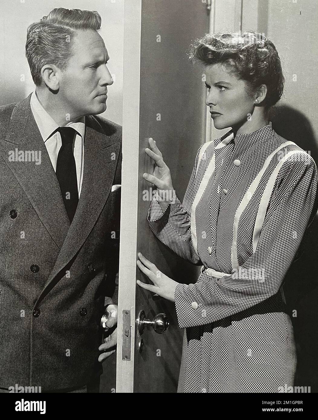 Frau DES JAHRES 1942 MGM-Film mit Katharine Hepburn und Spencer Tracy Stockfoto