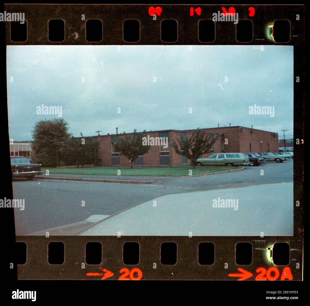 15 Fourth Ave , Industriebetriebe. Needham Building Kollektion Stockfoto