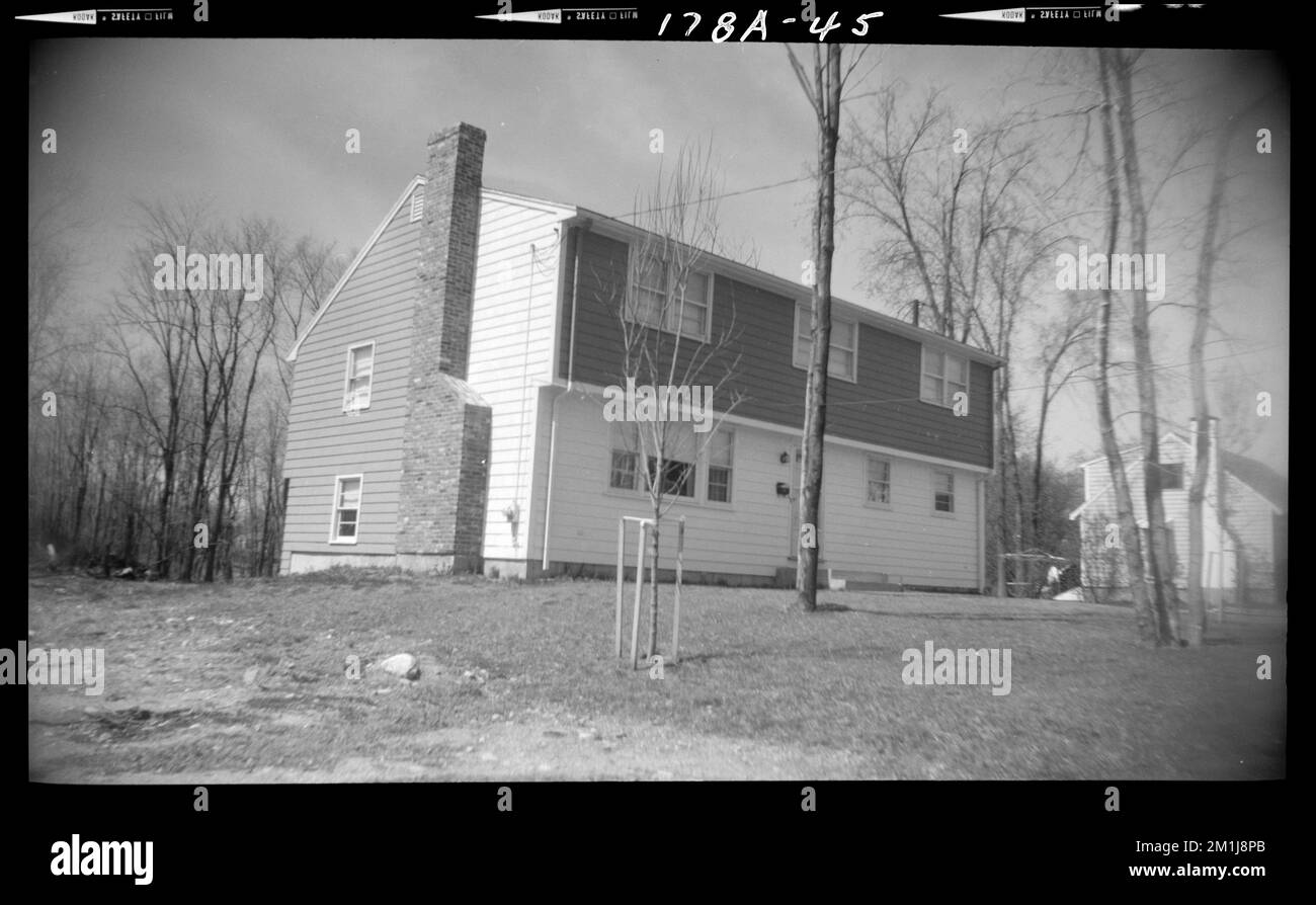 45 John Street, Houses. Needham Building Kollektion Stockfoto