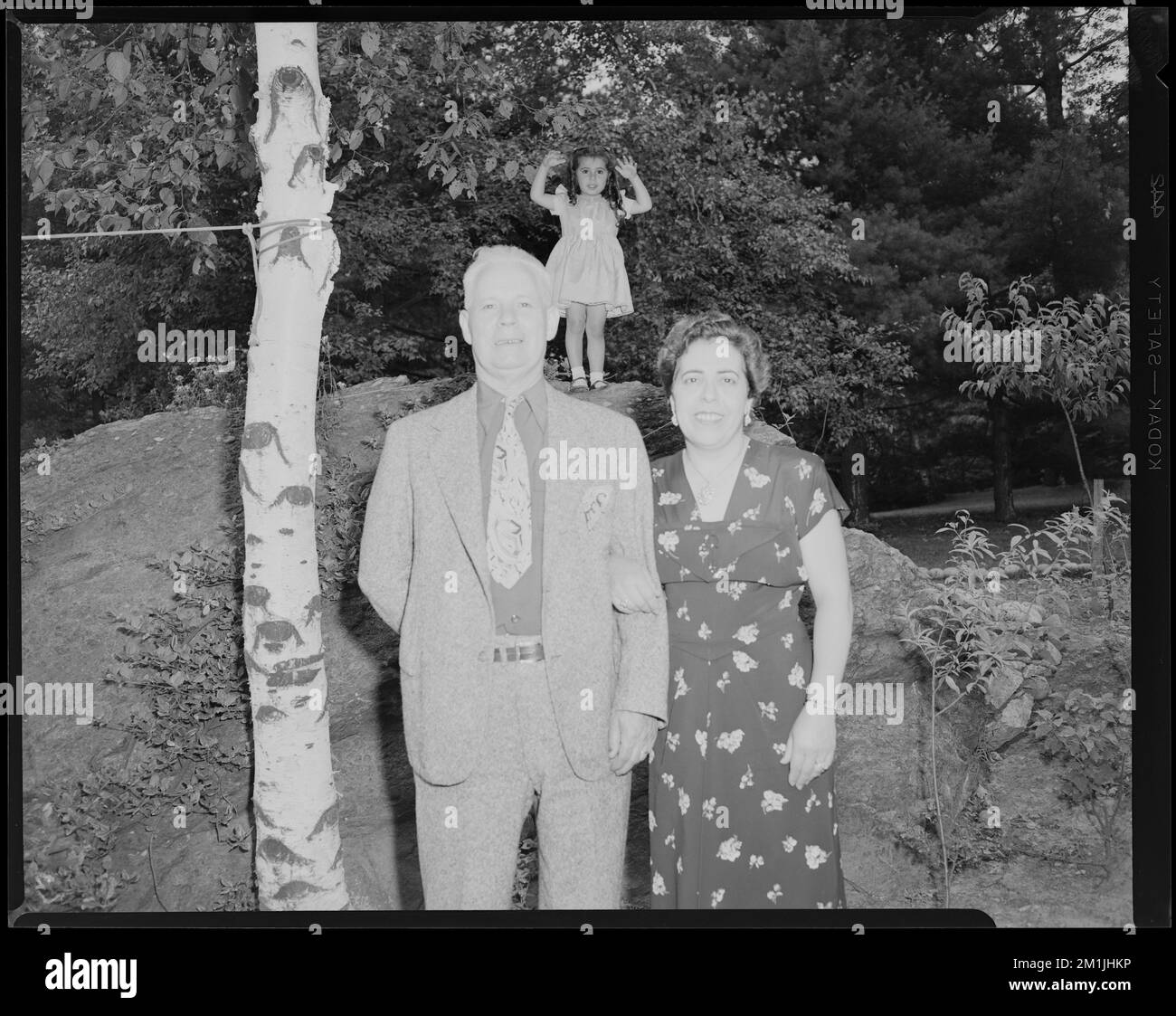 Abraham M. Mangouney. Marie, Joyce, Familien, Mädchen. Leon Abdalian Kollektion Stockfoto