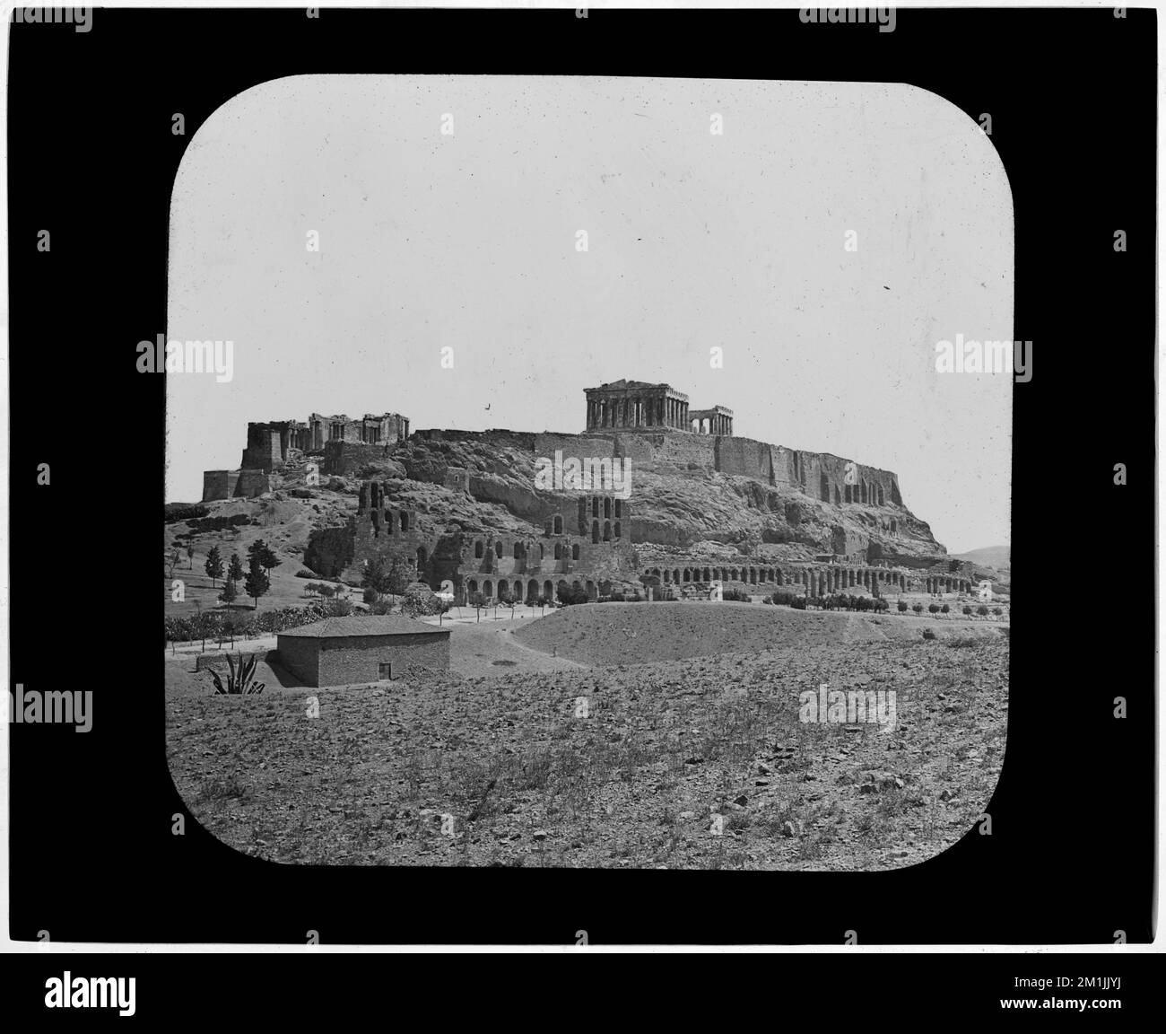 Akropolis, allgemeine Ansicht, Athen, Forts & Festungen, archäologische Stätten. Nicholas Catsimpoolas Kollektion Stockfoto