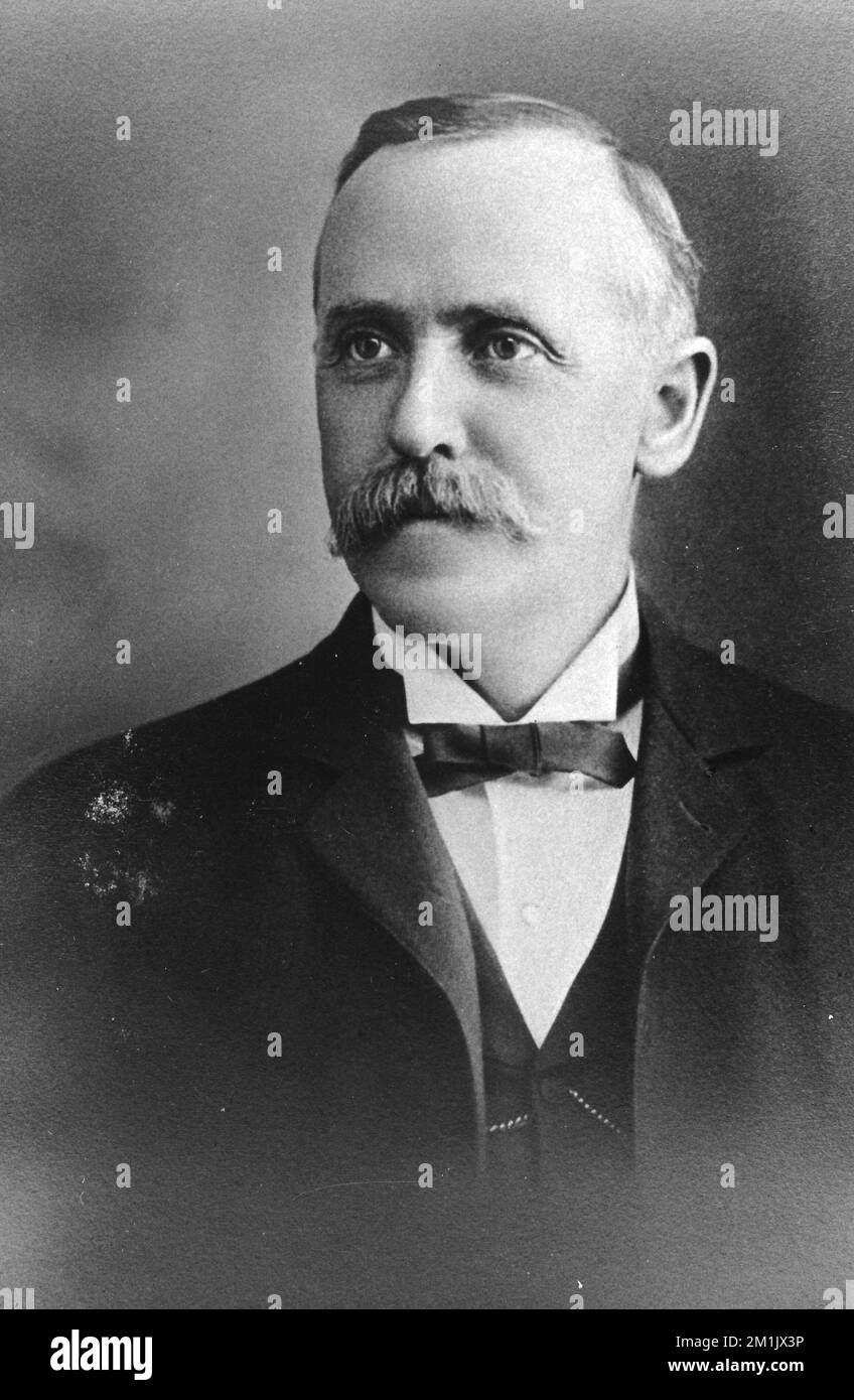 Alexander B. Bruce, Mayors, Bruce, Alexander B., 1853-1909. Lawrence Stockfoto