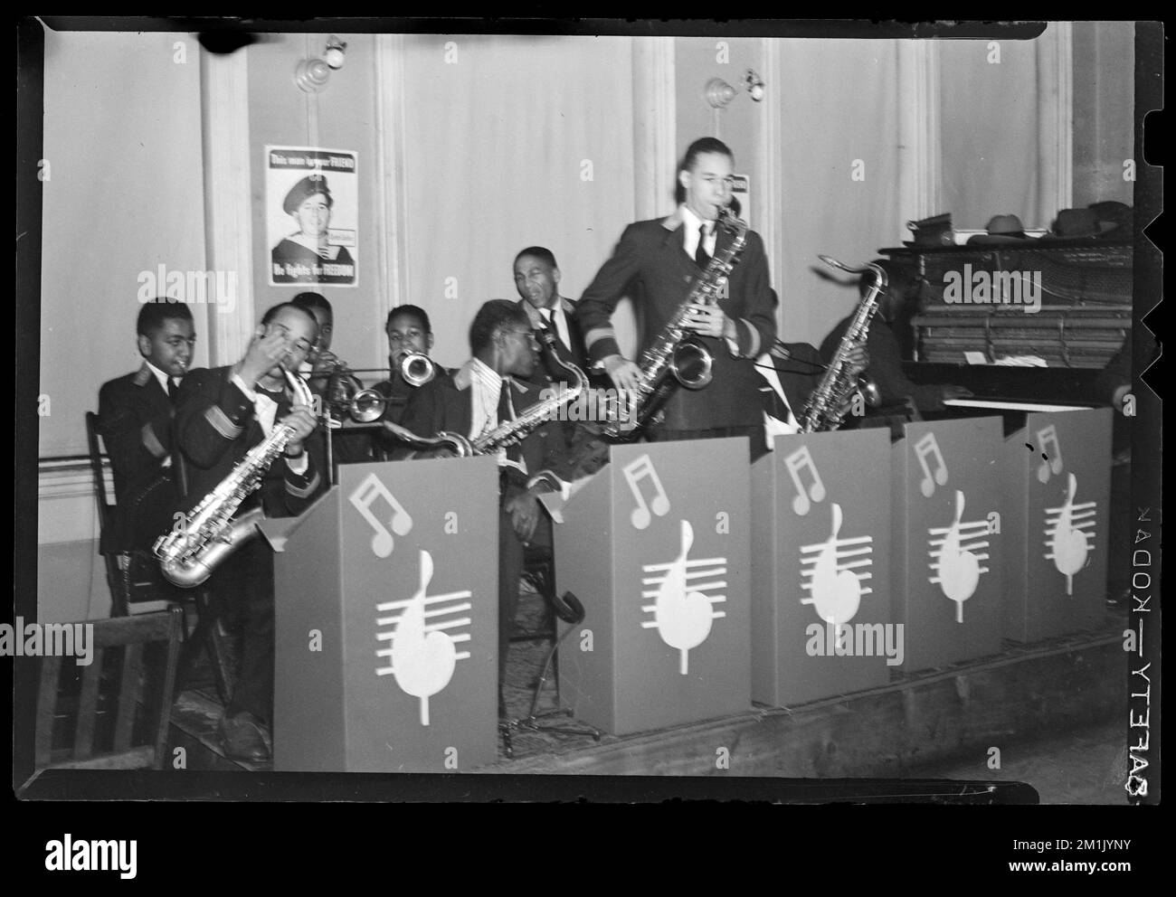 Botschafter von Swing, Bands. Jack Miller Kollektion Stockfoto