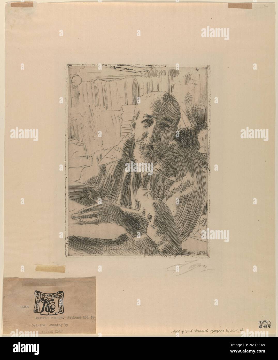 Anatole France , Autoren, Nobelpreise, Frankreich, Anatole, 1844-1924 Stockfoto