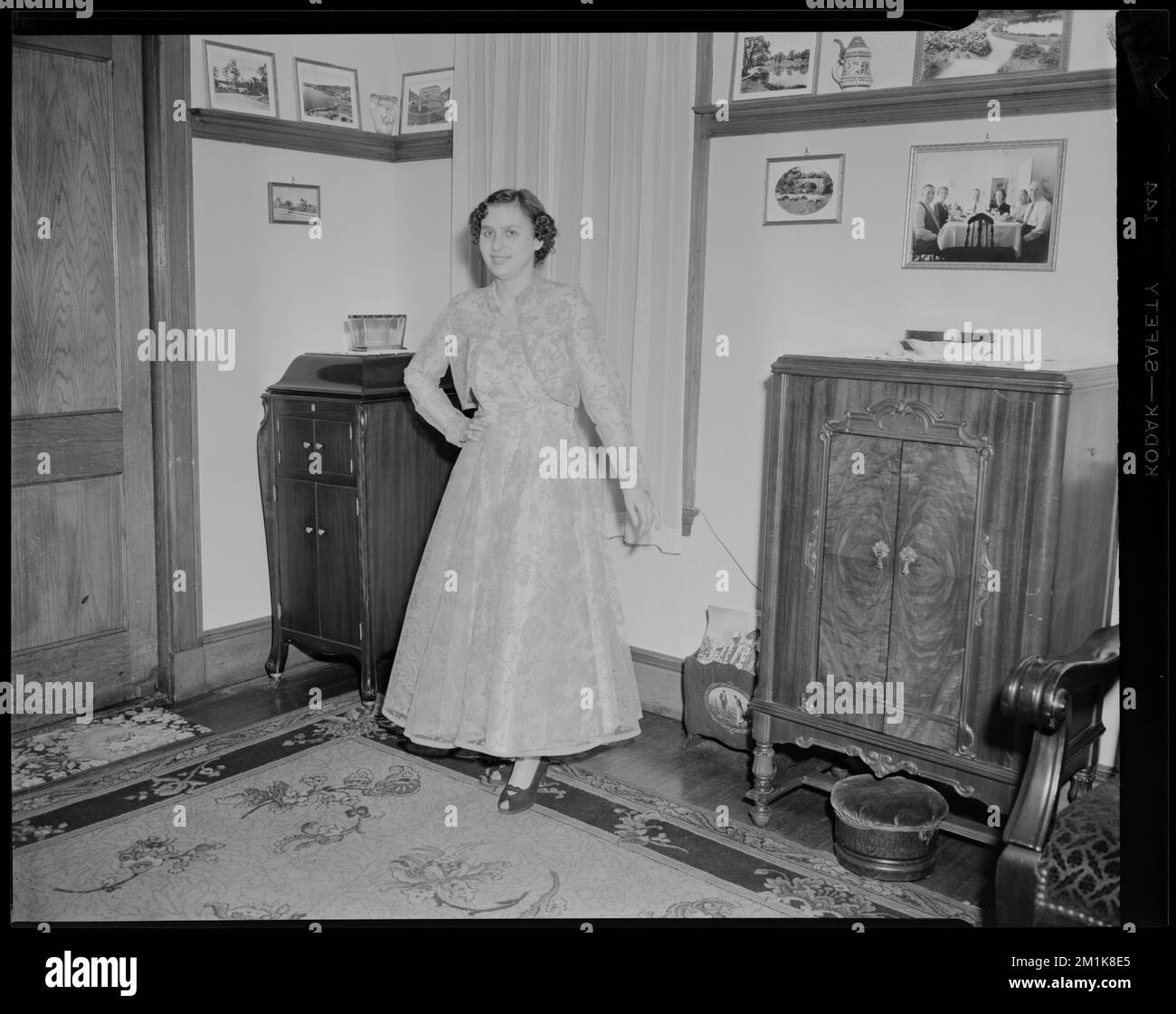 Arlene [d. h. Arline] Arzouhaljian ,. Leon Abdalian Kollektion Stockfoto