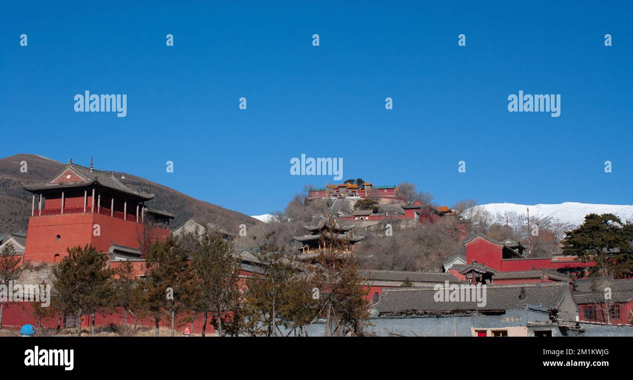 Wutaishan in der Provinz Shanxi, China Stockfoto