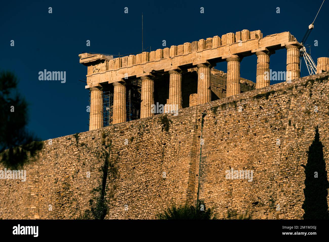 Akropolis von Athen (Cecropia) in Griechenland Stockfoto