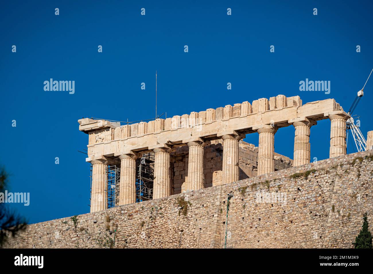 Akropolis von Athen (Cecropia) in Griechenland Stockfoto
