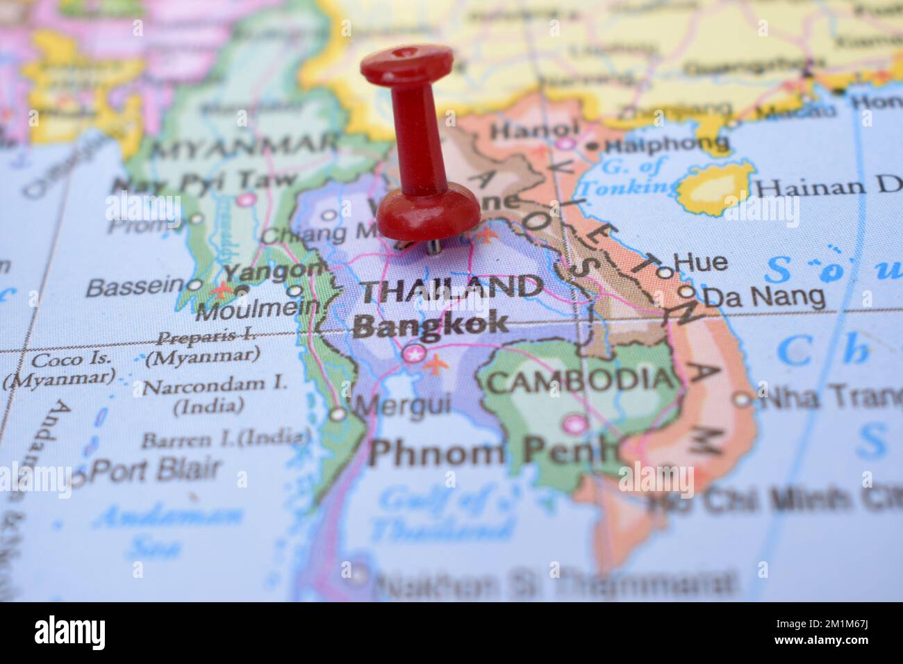 wo liegt thailand auf der weltkarte