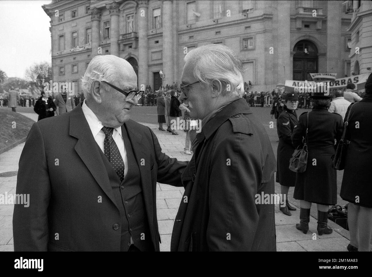 Ricardo Molinas, argentinischer Politiker, Rechtsanwalt und Professor, Buenos Aires, Argentinien, um 1980 Stockfoto