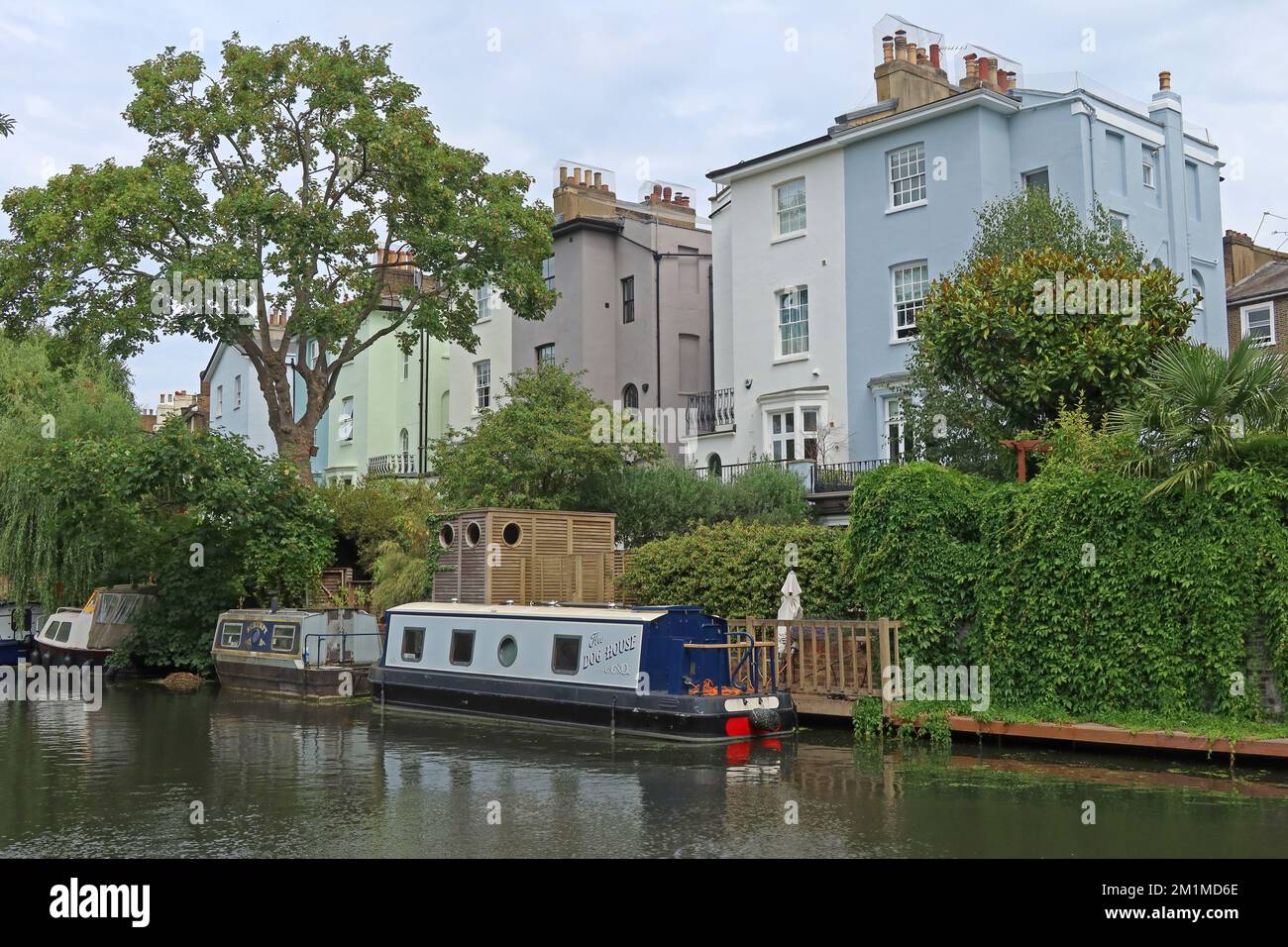 Regents Canal Towpath, Camden, North London, England, UK, NW1 7TN Stockfoto