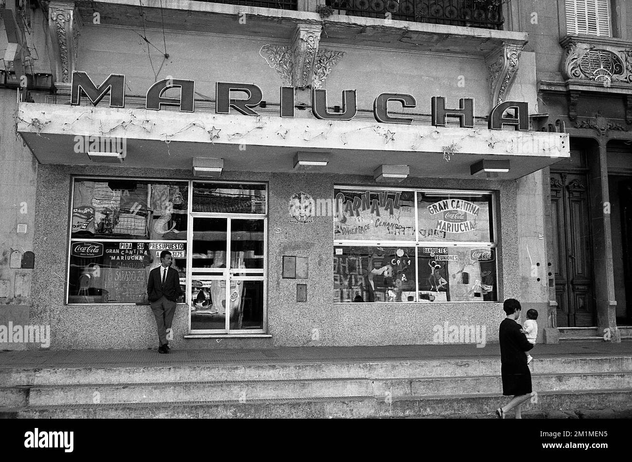 La Boca, Stadtviertel Buenos Aires, Argentinien, ca. 1960 Stockfoto