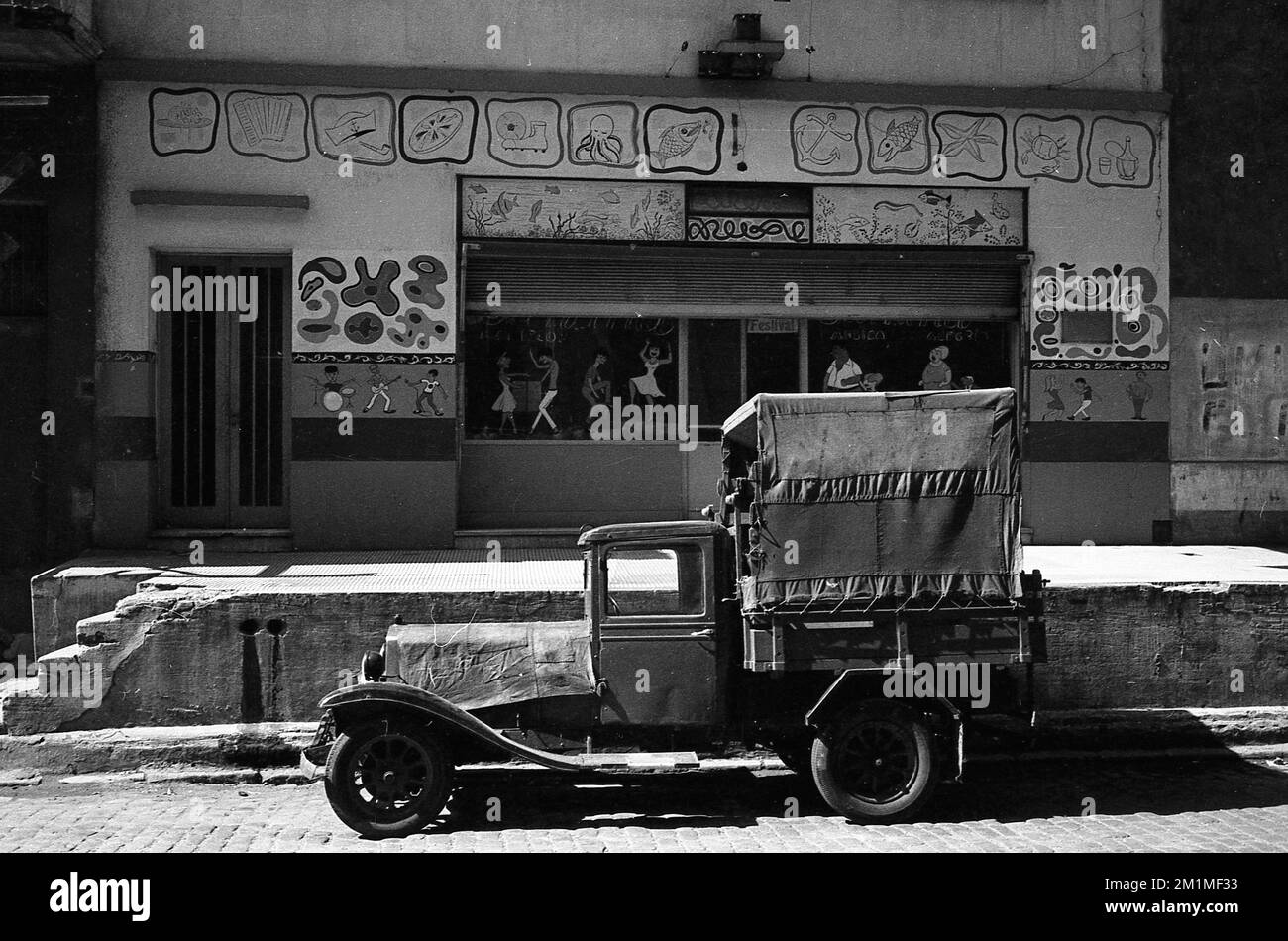 La Boca, Stadtviertel Buenos Aires, Argentinien, ca. 1960 Stockfoto