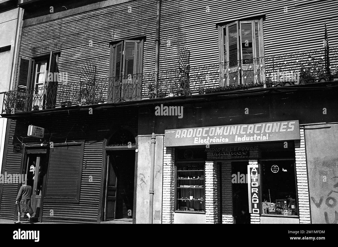 La Boca, Stadtviertel Buenos Aires, Argentinien, ca. 1960 Stockfoto