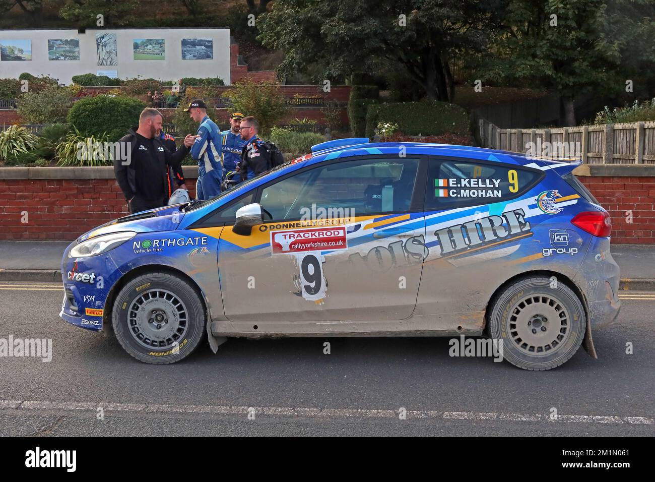 Car 9 - Eamonn Kelly Drumbarron - Conor Mohan Ballinode, Bühne bei Filey, 24.. September 2022, Yorkshire Trackrod Motor Club Rally, England, Großbritannien Stockfoto