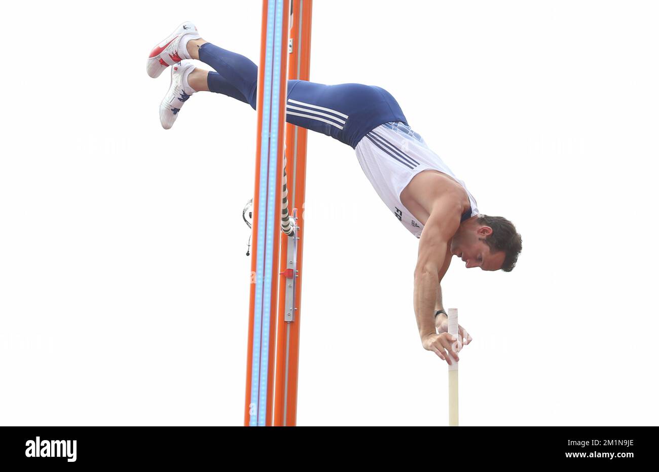 LAVILLENIE Renaud aus Frankreich QUALIFIKATION FÜR DEN STABHOCHSPRUNG für MÄNNER – GRUPPE A bei der Europameisterschaft der Leichtathletik 2022 am 18. August 2022 in München – Foto Laurent Lairys / DPPI Stockfoto