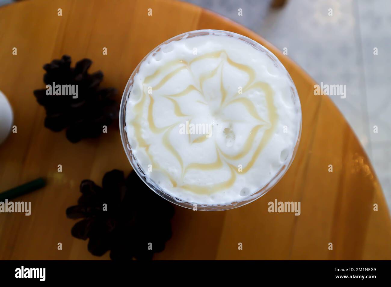 Milch, Milchshake oder Malzmilchshake oder Malzschokolade-Milchshake ...