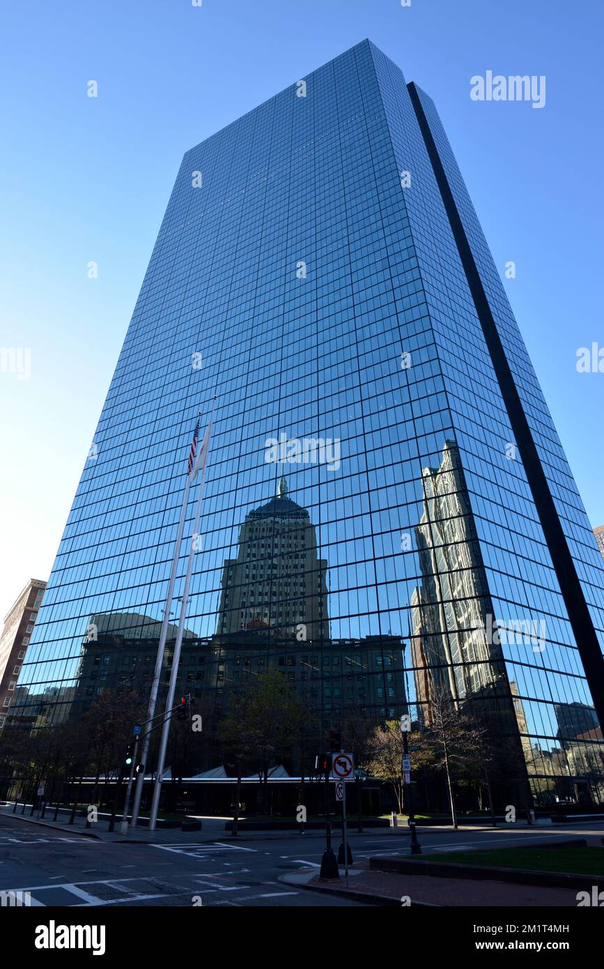 200 Clarendon, John Hancock Tower, Boston, Massachusetts, USA Stockfoto