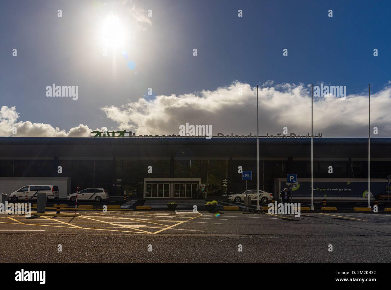 Ponta Delgada, Azoren 7. Dezember 2022 Flughafen Ponta Delgada auf
